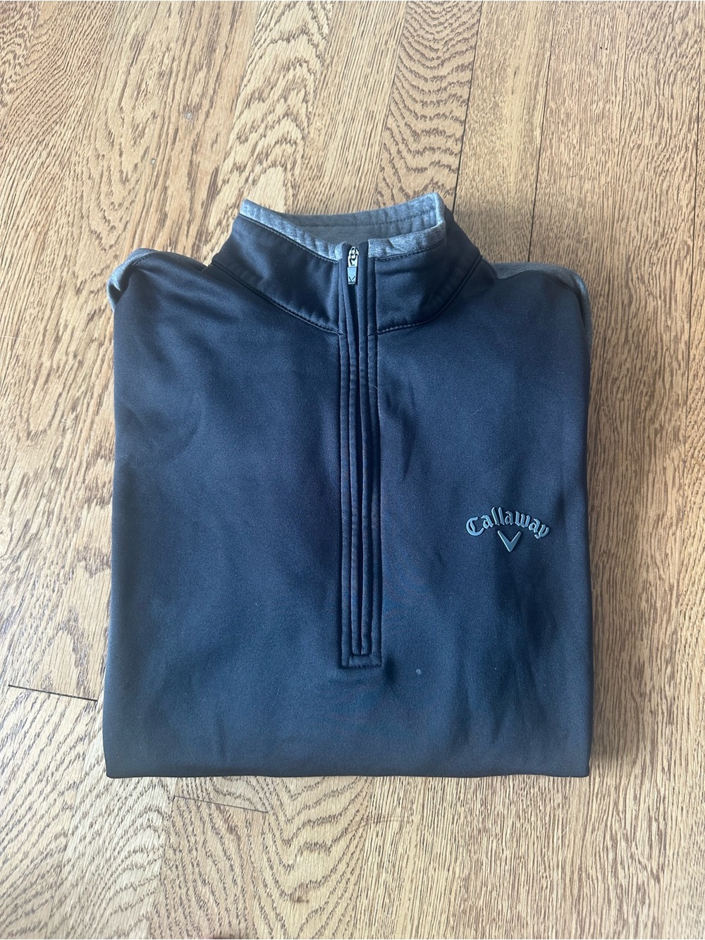 Callaway Men's Black Half-Zip Golf Pullover